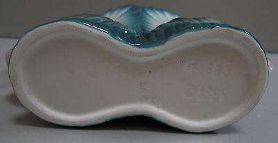 Flamingo - a double FLAMINGO vase   Old Ceramic  5" tall