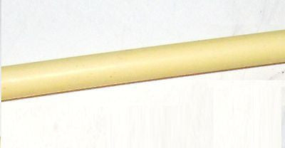 Bakelite Catalin Rod IVORY  BEIGE 1/4"Dia. Round  x 7" Sold by the piece Katalin