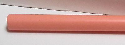 Bakelite Catalin rod salmon pink 0.39" round 9" long 40 grams Katalin USA