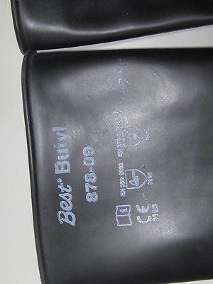 Best Butyl 878-9 Size 9 Chemical Resistant Gloves Hazardous UPC 46181541