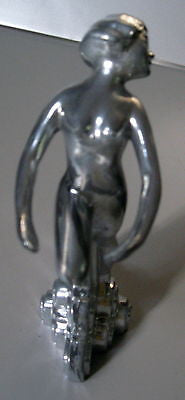 FRANKART style art deco nymph with her arms out aluminum metal casting made USA