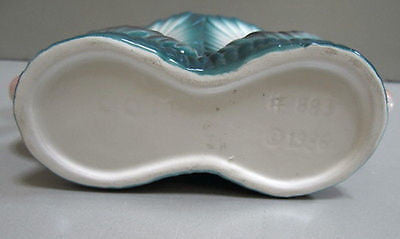 Flamingo - a double FLAMINGO vase   Old Ceramic  5" tall