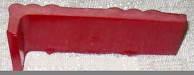 Bakelite Catalin jukebox translucent red covercuts sold by the piece made in USA