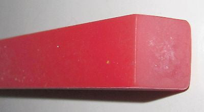 Bakelite Catalin Rods Salmon Pink 1/4" x 1/4" Square x 6" Sold by the piece,eaCH