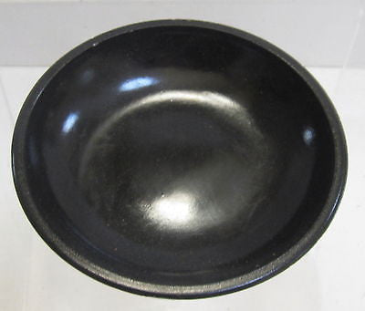 Frankart Original Art Deco Nymph Ashtray 5" Black Amethyst Glass Insert, ashtray