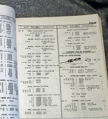 Studebaker Master body parts catalog sixes and eights 1929 - 1940  June 1940