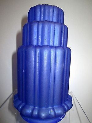 Frankart style "NuArt" Art Deco Lamp Nymph Doing a Split in Green Glass+ metal