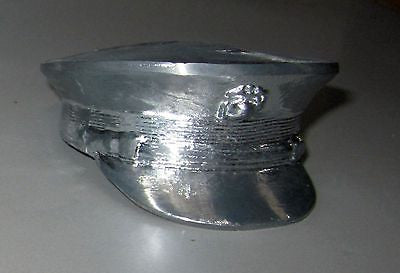 USMC Marine Corps Full Dress Hat Bottle Opener, Made in the USA, Aluminum metal