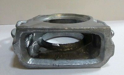 Western Cowboy Cowgirl Art Deco Mantle Clock Case in Aluminum  Heavy