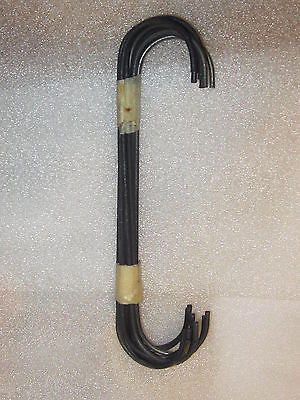 Hooks for hanging "C" shape, 8 " long,Powder Coating use, Spring Steel set of 10