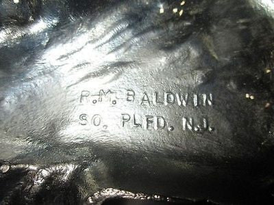 WWII U.S. Army Airborne Paratrooper parachute wings plaque USMC  9"  brass USA