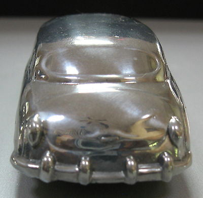 1950's Hudson Hornet car auto salesman's model in polished aluminum made in USA