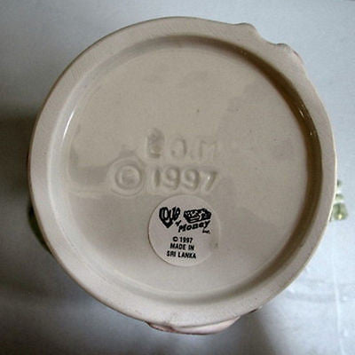 Flamingo Large Drink Pitcher  Ceramic - 8-1/2 " tall