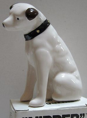 Nipper Victor Edison dog ceramic 3" ceramic figurine NOS new old stock