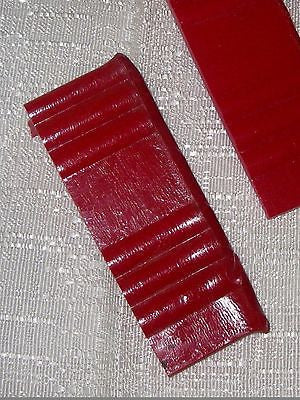 Bakelite Catalin jukebox translucent red covercuts sold by the piece made in USA