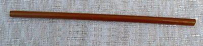 Bakelite Catalin rod 1/4" diameter by 7" long tan brown sold by the piece USA