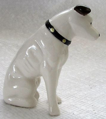 Nipper Victor Edison dog ceramic 3" ceramic figurine NOS new old stock