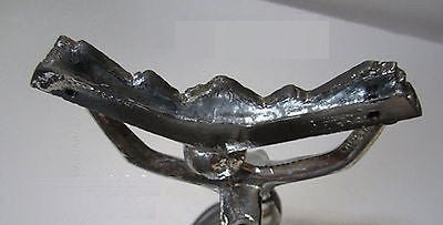 Frankart Style 20's Nude Nymph Art Deco Aluminum 9" Lamp base USA