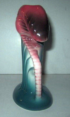 Flamingo - a single flamingo vase   Old Ceramic - 6" taLL