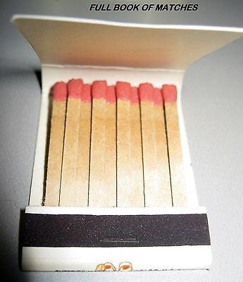 BAKELITE CATALIN MATCH BOOK HOLDER with a mint Book of PIN UP ART Matches