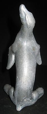 Seal Aluminum metal figurine off of Art Deco bookends and lamps USA