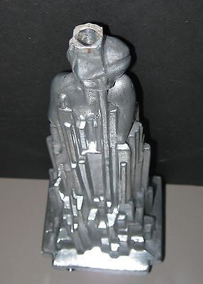 Frankart spirit of modernism art deco lamp base not painted and all metal USA