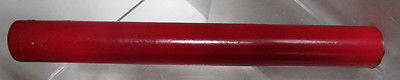 Bakelite Catalin Rods Red 1" Dia. Round  x 4" Long,  Sold by the piece, each