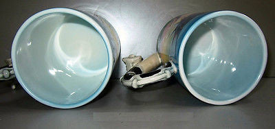 Sailfish BillFish Marlin  Rod and Reel Coffee Mug Cup c1991 Ceramic