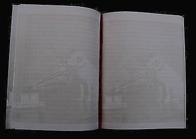 Nipper Victor Edison dog phonograph diary address book 6-1/4" x 8-1/4" notebook