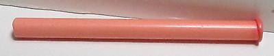 Bakelite Catalin rod salmon pink 0.39" round 9" long 40 grams Katalin USA