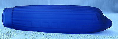DC-3 airplane replacement blue glass lamp globe for1930 model art deco shade