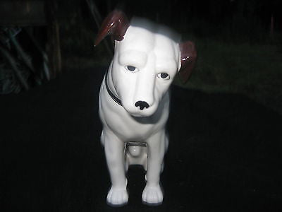 Nipper Victor Edison dog Ceramic 6" figurine ceramic NOS old stock phonograph