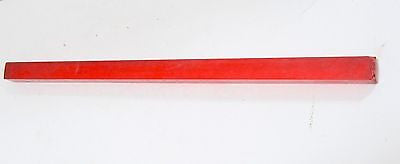 Bakelite Catalin rod 1/4" square by 6" salmon pink sold by the piece Katalin USA