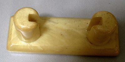 BAKELITE CATALIN MATCH BOOK HOLDER with a mint Book of PIN UP ART Matches