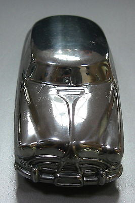 1950's Hudson Hornet car auto salesman's model in polished aluminum made in USA