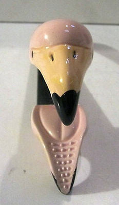 Flamingo Ice or Orderve or Cheese  Tongs  Old JAPAN l-7-1/2" taLL