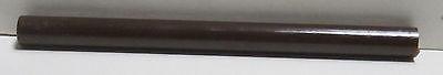 Bakelite Catalin rod dark brown 1/2" round 6.08" Long 25 grams Katalin USA