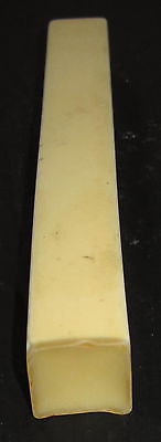 Bakelite Catalin Rods BEIGE 3/4" Square 6-3/4" Long Katalin USA