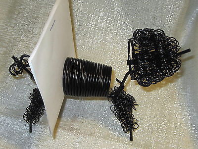 1970's Eames Style Retro Poodle Dog Letter Holder Metal + comes in Black Metal