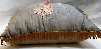 VIET NAM WAR Hand Embroidered Country Map Sweetheart Pillow Sham