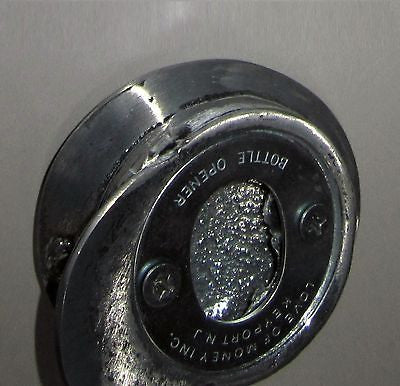 USMC Marine Corps Full Dress Hat Bottle Opener, Made in the USA, Aluminum metal