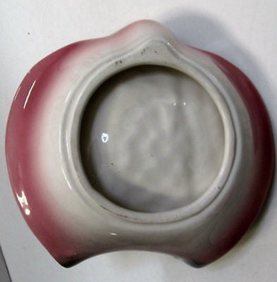 Flamingo ashtray or soapdish, card tray   Ceramic  7-1/2" c1983 taLL