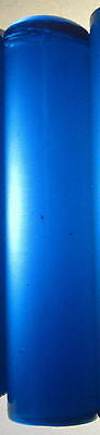 Bakelite Katalin rods prystal clear blue 3/4" Dia by 8-1/2" long 80 grams USA