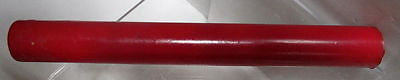 Bakelite Catalin Rods Red 1" Dia. Round  x 4" Long 67 grams Sold by the piece