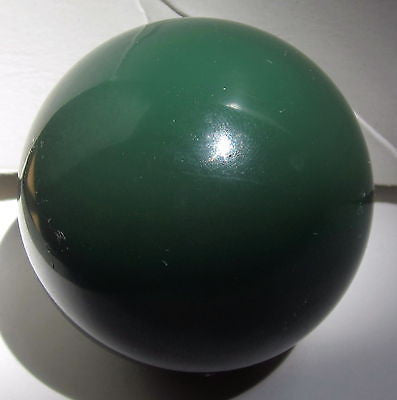 Bakelite Catalin Huge Green 2" Bead Ball Katalin