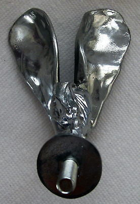 Flying lady with wings Rolls auto car hood ornament mascot polish alumiinum USA