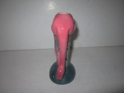 Flamingo - a single flamingo vase   Old Ceramic - 6" taLL