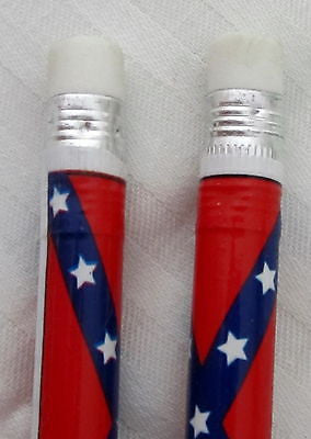 Confederate Civil War standard pencils set of 10 pencils for one price