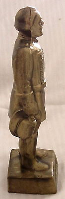 Confederate Civil War General Robert E. Lee statue brass all Metal 7-3/4" tall