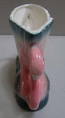 Flamingo - a double FLAMINGO vase   Old Ceramic  5" tall